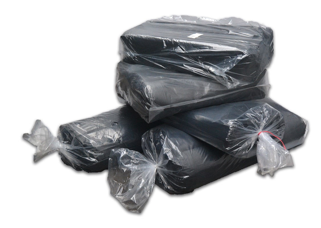 Sacos de Lixo Pretos AD 10Kg para Resíduos Profissionais com Alta Resistência