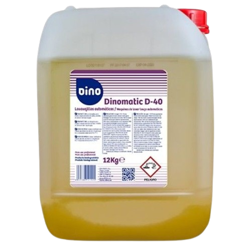 Detergente Dinomatic D-40 para Máquina de Louça – Limpeza Intensiva