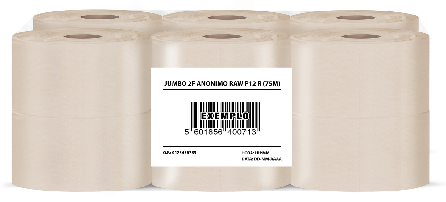 PAPEL HIGIENICO JUMBO NATURAL