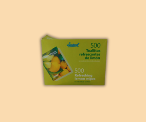 Toalhita Refrescante de Limão - Pack 500 Un.