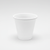 Copo de café de plástico de 80ml para expresso em fundo claro — RAS Embalagens