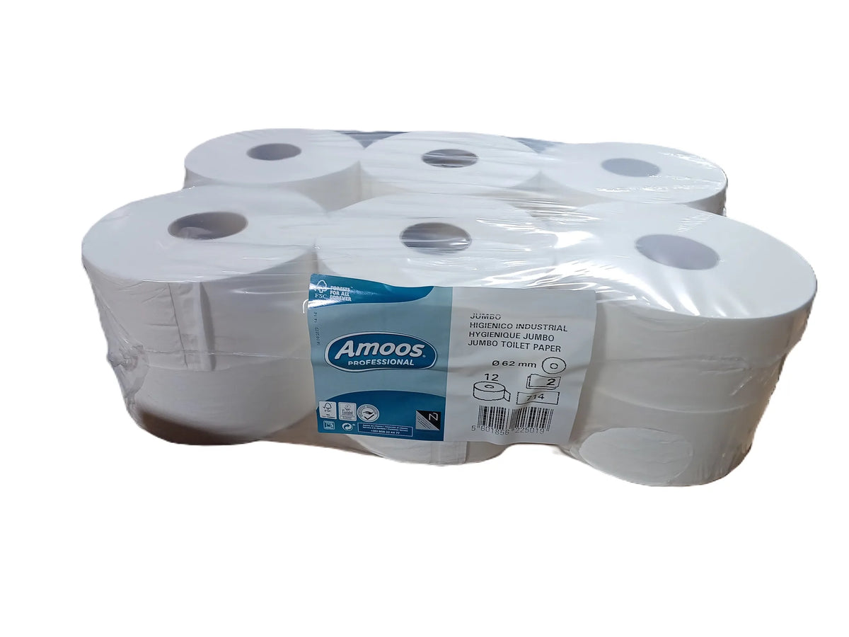 Papel Higienico Jumbo Amoos 250m — RAS Embalagens