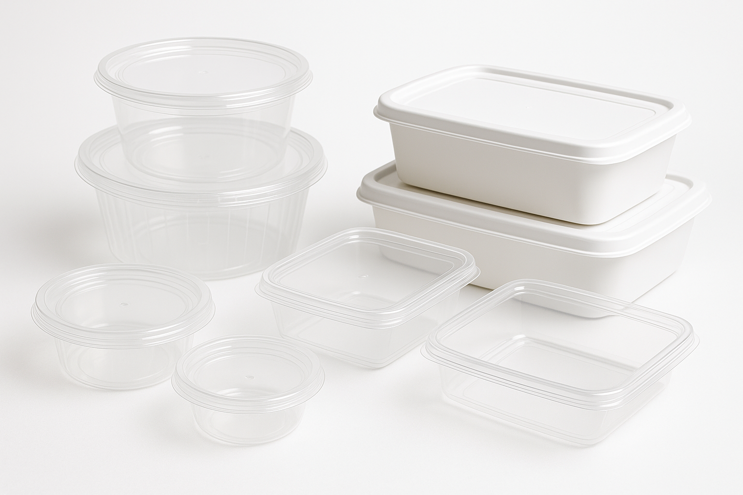 TAKE AWAY DE PLASTICO