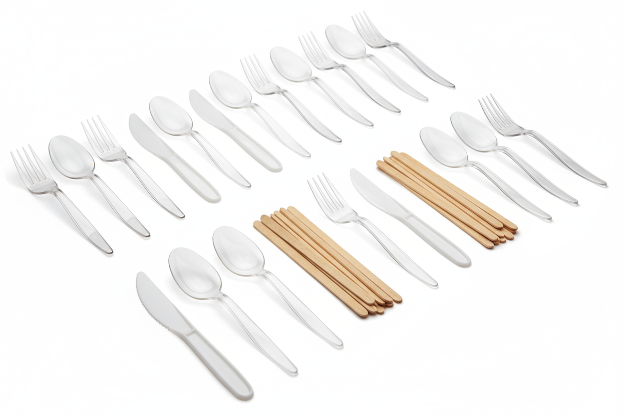 Talheres e Agitadores