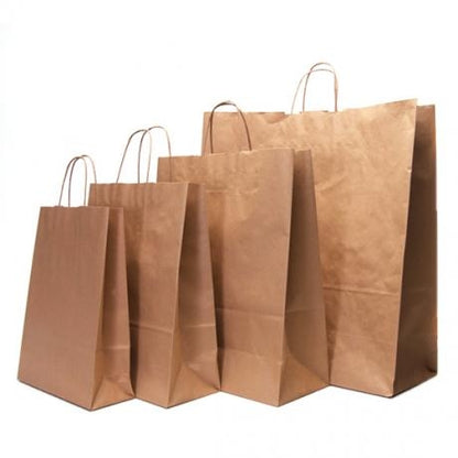 Paper bags with handles