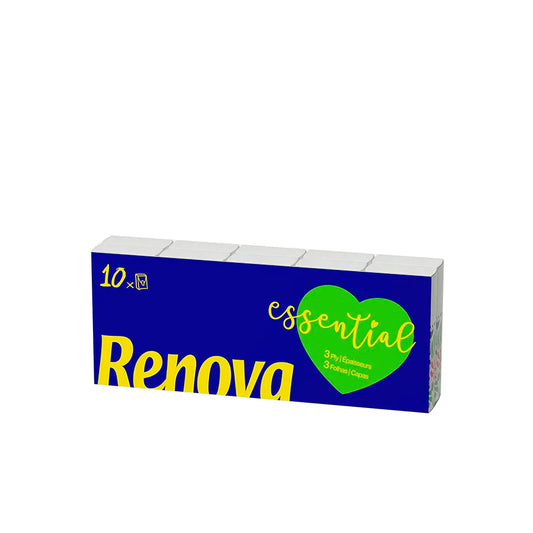 Lenços de Bolso Renova – Higiene Diária e Conforto Portátil