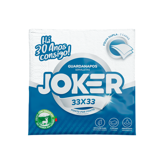 Guardanapo Joker 33x33 Ponto por Ponto