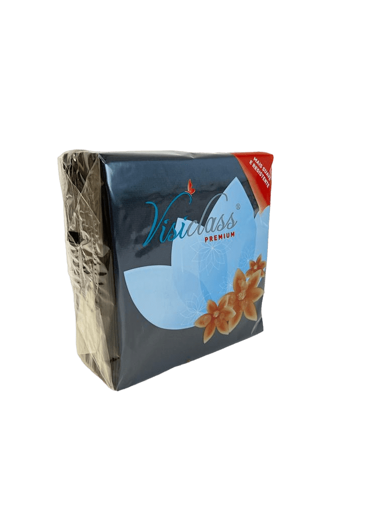 Guardanapo 40x40 Preto Visiclass — Elegância e Resistência no Serviço