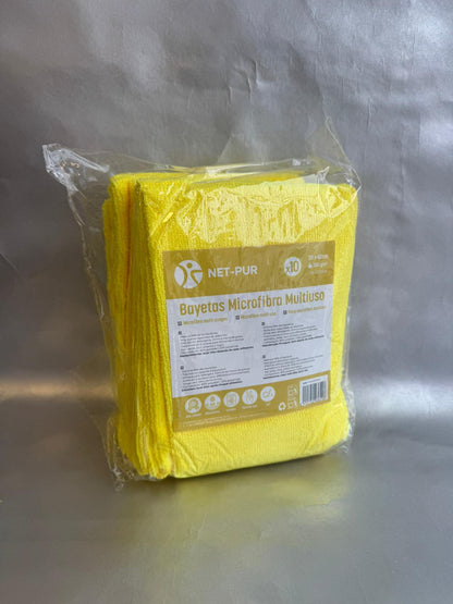Pano Microfibra Multiusos 30x40 — Limpeza Profissional