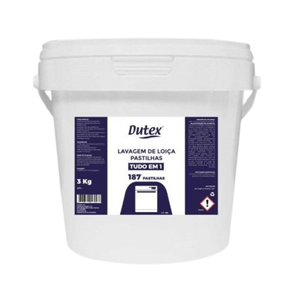 Pastilhas Dutex Tudo em 1 para Máquina de Louça – Limpeza Completa | RAS Embalagens