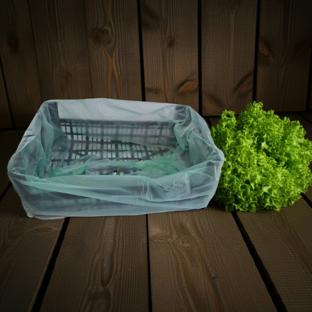 Saco para Alface — Conservação Prática e Frescura Prolongada