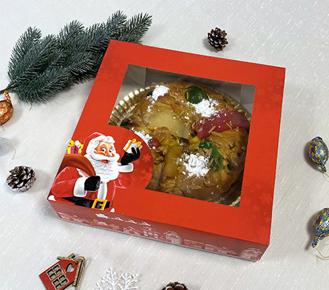 caixas natal para bolo rei