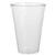 Copo incolor de plástico de 220ml transparente — RAS Embalagens