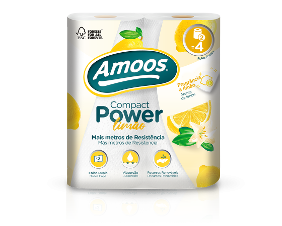 Amoos Compact Kitchen Roll 24 Rolls