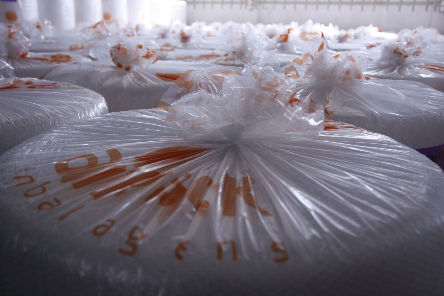 Rolo de bolha de ar — embalagem de protecção para envios e mudanças, larguras 50 a 120 cm