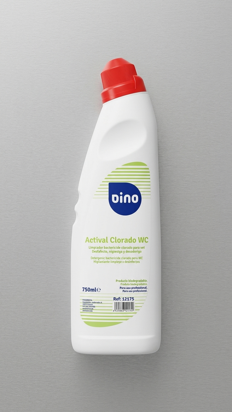 Actival Clorado WC 750ml em fundo isolado — RAS Embalagens