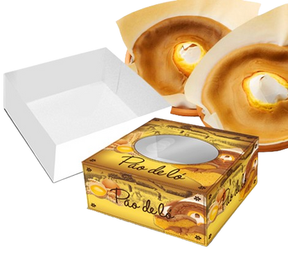 Caixa para Pao de Lo — RAS Embalagens