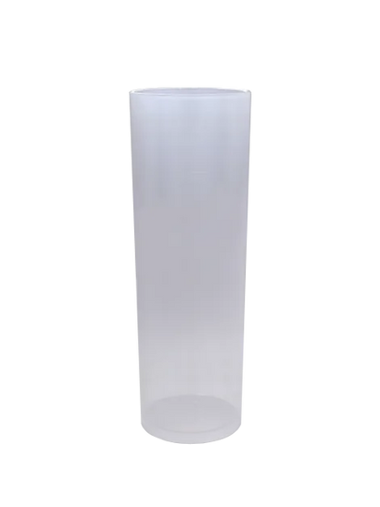 Copo Tubo PP 200ml transparente empilhável caixa 840 unidades — RAS Embalagens