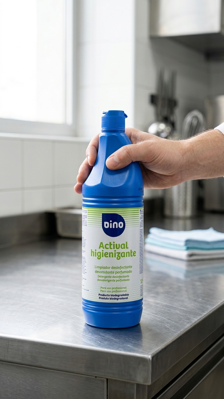 Detergente Higienizante Actival 1L a ser aplicado em bancada — RAS Embalagens