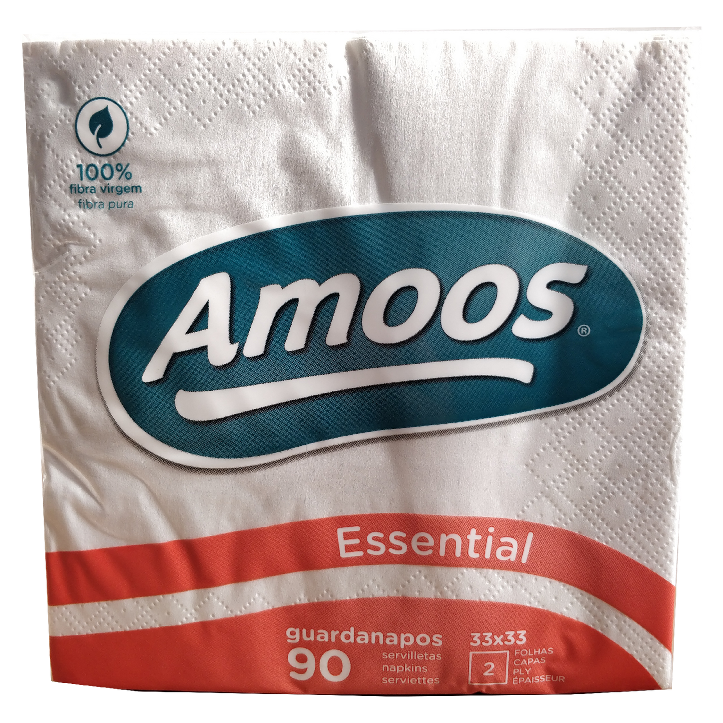 Guardanapo Amoos 33x33 2F Essential em Caixa — RAS Embalagens