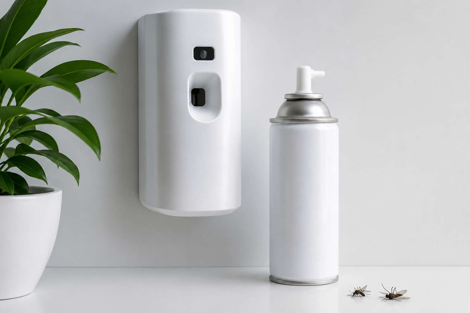 Inseticida Socikill em recarga e suporte dispensador automático para controlo de insetos em espaços profissionais — RAS Embalagens