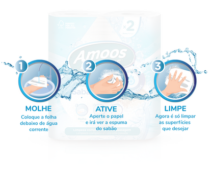 Multiusos XL Amoos Aquactive Detalhe — RAS Embalagens