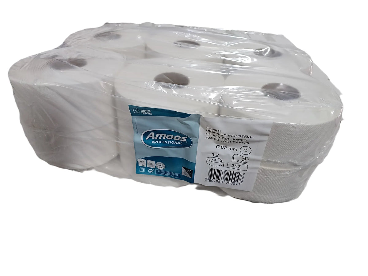 Papel Higienico Jumbo Amoos 90m — RAS Embalagens