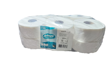 Papel Higienico Jumbo Amoos Extracao Central — RAS Embalagens