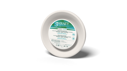 Prato Raso Papel gKRAFT 220mm — RAS Embalagens