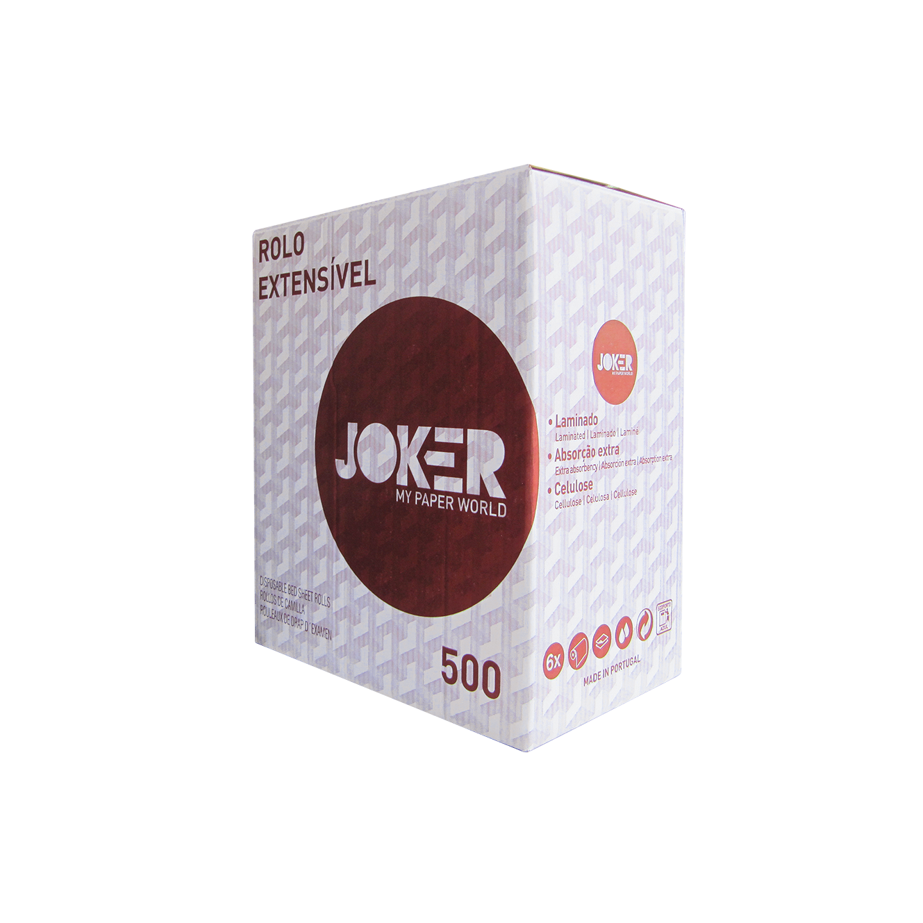 Rolo Marquesa Joker 50cm em Caixa — RAS Embalagens