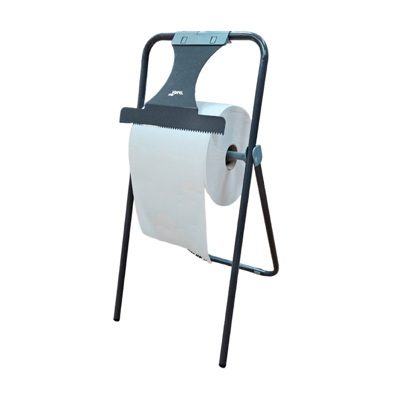 Suporte Rolo Industrial para Papel Tripé Smart — RAS Embalagens