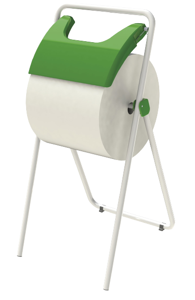 Suporte Rolo Industrial para Papel Tripé — RAS Embalagens