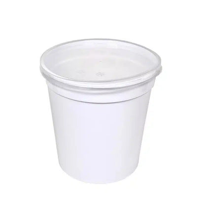 Taça para Sopa LP 1000ml em uso com sopa quente take away — RAS Embalagens