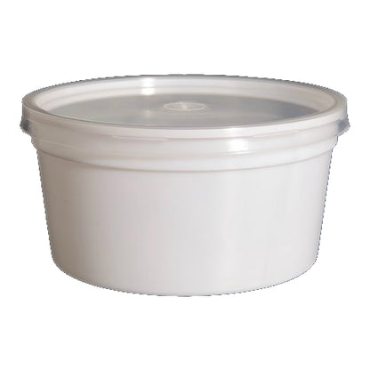 Taça para Sopa LP 500ml descartável take away com tampa — RAS Embalagens