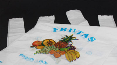 Printed Plastic Handle Bag