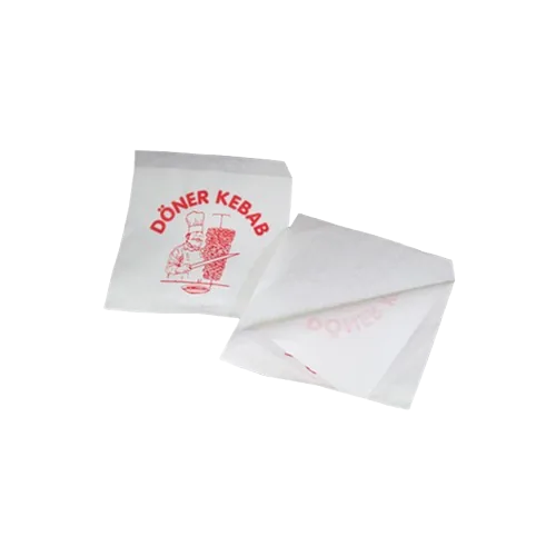 Sacos de papel para döner kebab 16x18 cm com estampa — RAS Embalagens
