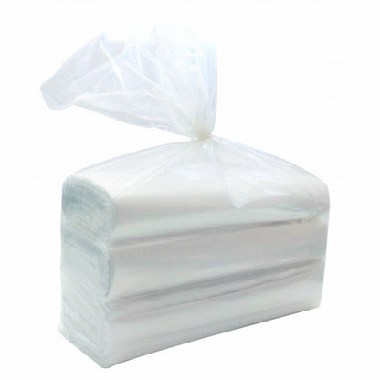 Bloco de sacos PEBD incolor cristal sem asa — RAS Embalagens