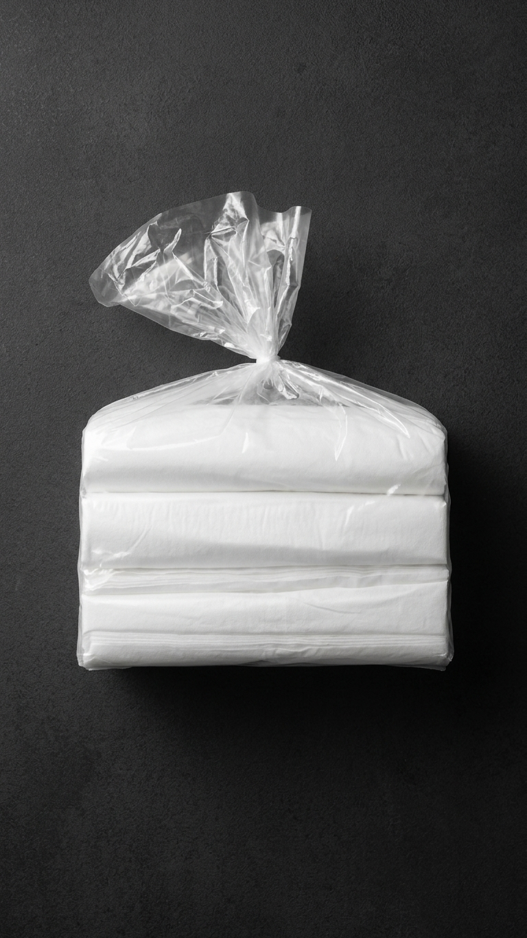 Bloco de sacos PEBD incolor para alimentos — RAS Embalagens