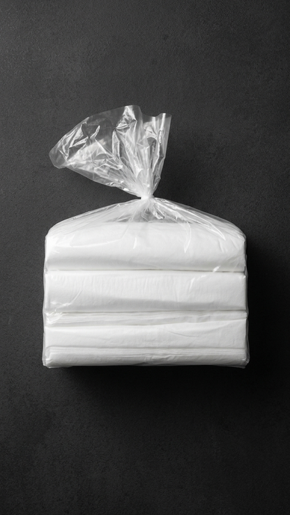 Bloco de sacos PEBD incolor para alimentos — RAS Embalagens