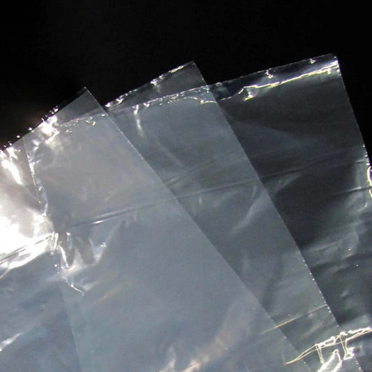 Sacos PEBD incolor cristal para alimentos, lisos e sem asa — RAS Embalagens