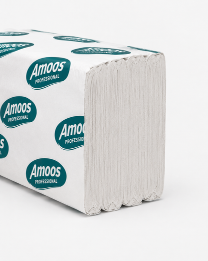 Pacote de toalhas de mão ZigZag Amoos 21x22 de 2 folhas em fundo branco